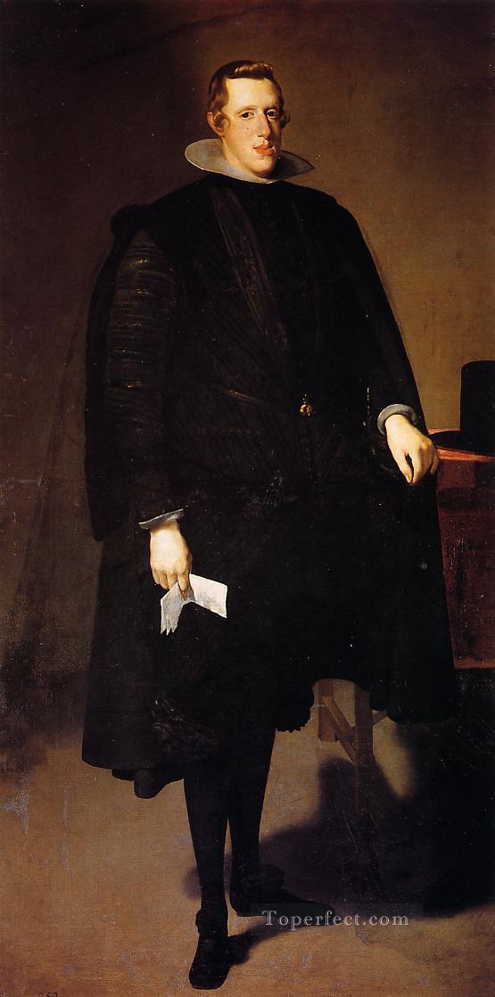 Philip IV Standing2 portrait Diego Velazquez Oil Paintings